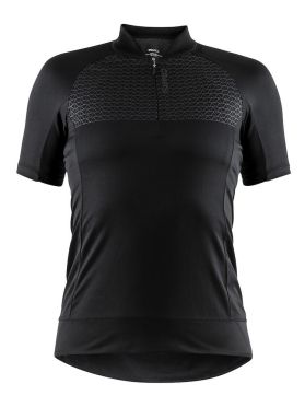 Craft Rise Radtrikot Schwarz Damen