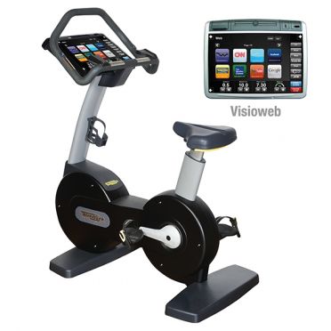 Technogym Heimtrainer Bike Excite+ 700 Visioweb Schwarz gebraucht