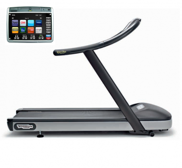 TechnoGym Laufband Jog Now Excite+ 700 Visioweb Schwarz gebraucht