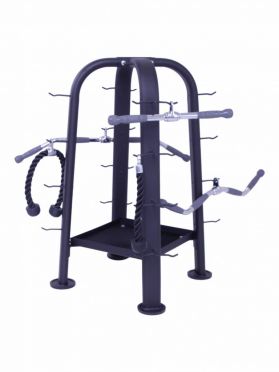 Lifemaxx Accessory tower Schwarz 