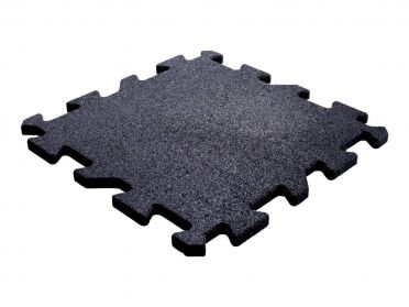 Lifemaxx Puzzle matte 20mm Crossmaxx jigsaw Rubber Fliese (50 x 50 cm) 