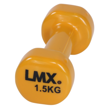 Lifemaxx Vinyl Dumbbellset Orange 1,5 kg LMX 1150 