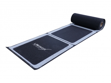 Lifemaxx Rubber roll-out ladder 4.5m LMX1277.1