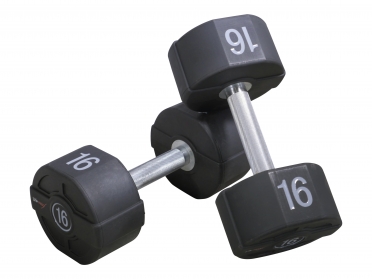 Lifemaxx PU dumbbellset LMX72.48kg 