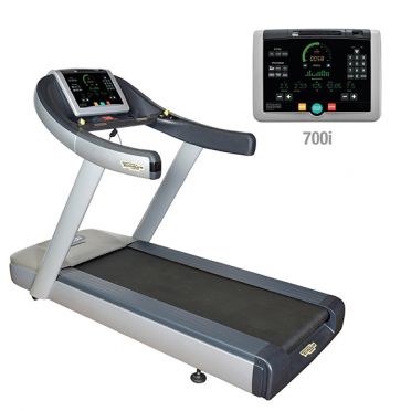 Technogym Laufband Run Now Excite + 700i Silber gebraucht