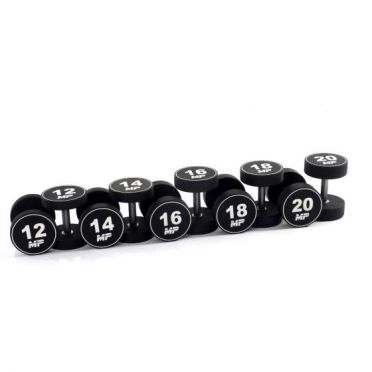 Muscle Power Dumbbellset Urethane 12 - 20 kg 