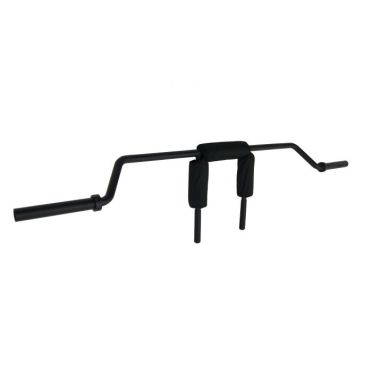 Muscle Power Squat Bar Black Studio 