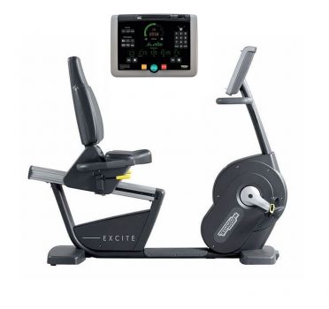 Technogym Liegeergometer Recline Excite+ 700i Schwarz gebraucht
