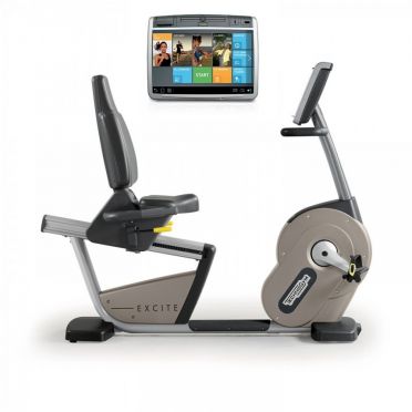 Technogym Liegeergometer Excite+ New Recline 700 Unity Silber gebraucht