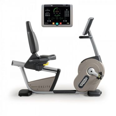 Technogym Liegeergometer Recline Excite+ 700i Silber gebraucht