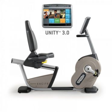 Technogym Liegeergometer Excite+ New Recline 700 Unity 3.0 Silber gebraucht