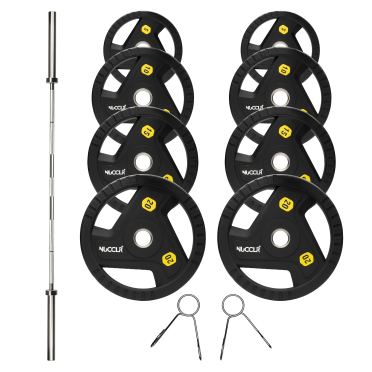 NUCCLR Olympic Halterset PU 120 KG 