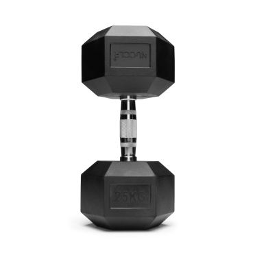 NUCCLR Hexa Dumbbell 25 KG 