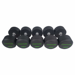 Tunturi Pro PU kurzhantel 34-42 kg set 