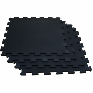 Body-Solid Puzzlematte set 100 x 100 cm solid black 