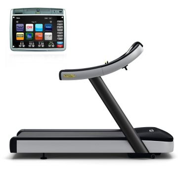 Technogym Laufband Run Now Excite + 700 Visioweb Schwarz gebraucht