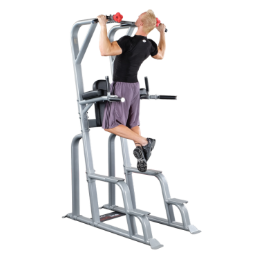 Body-Solid Pro Clubline vertical knee raise power tower 