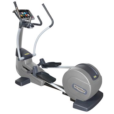 TechnoGym Crosstrainer Synchro Excite+ 700 Visioweb Silber gebraucht 