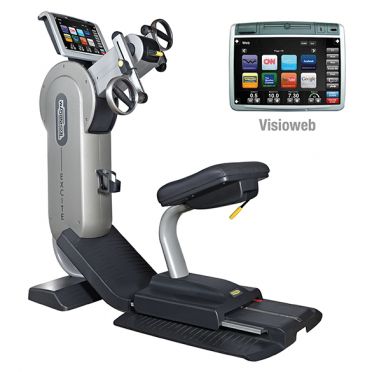 Technogym Arm Ergometer Top Excite+ 700 visioweb Silber gebraucht