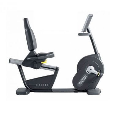 Technogym Liegeergometer Excite+ New Recline 700 Unity Schwarz gebraucht 