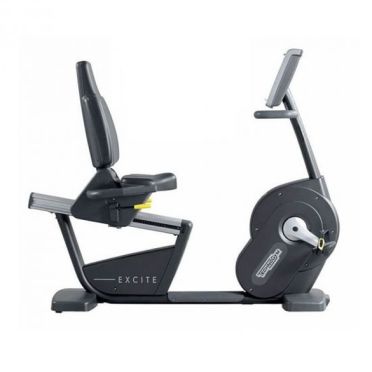 Technogym Liegeergometer Recline Excite+ 700i Schwarz gebraucht 