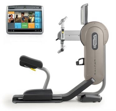 Technogym Arm Ergometer Excite+ Top 700 Unity Silber gebraucht