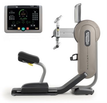 Technogym Arm Ergometer Top Excite+ 700i Silber gebraucht