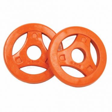 Tunturi Aerobic Scheiben Orange 2 x 0,5 kg 