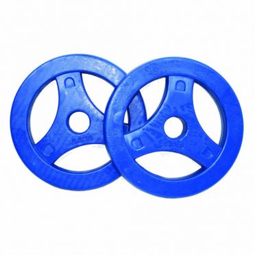 Tunturi Aerobic Scheiben Blau 2 x 2.5 kg 