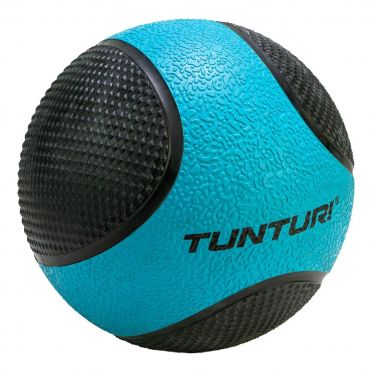 Tunturi Medizinball 4 kg Blau/Schwarz 