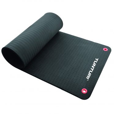 Tunturi NBR professional fitnessmat schwarz 180cm 14TUSFU266  