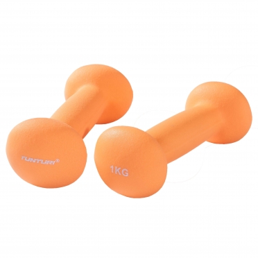 Tunturi Kurzhanteln Neopren Orange 1 kg 14TUSCL473 