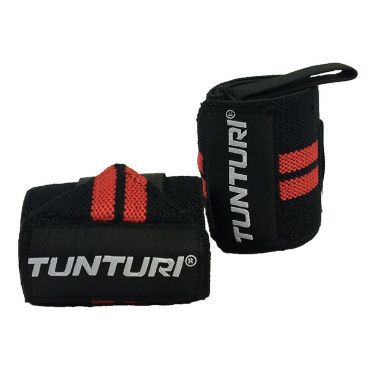 Tunturi Handgelenkbandage Schwarz/Rot 