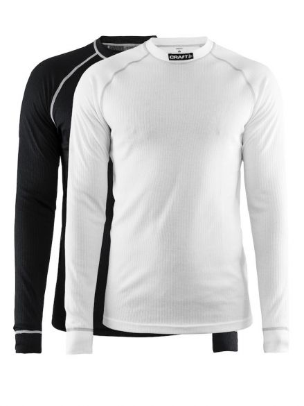 Craft Active Multi 2-Pack Top Schwarz/weiß Herren 1902365-9900
