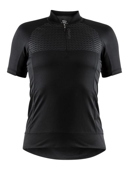 Craft Rise Radtrikot Schwarz Damen 1906075-999000