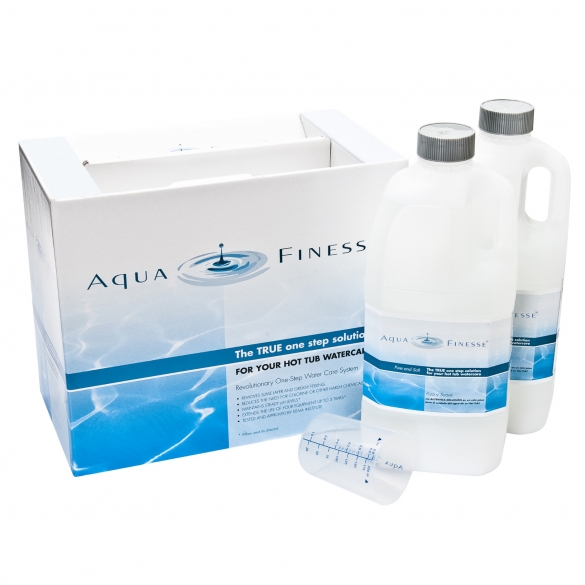 AquaFinesse Spa and Hottub wasserpflegeset einschließlich Geschenk AQUAFINESSECD