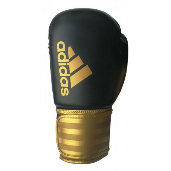 Adidas Hybrid 100 (Kick)Boxhandschuhe Schwarz/Gold ADIH100-90350VRR