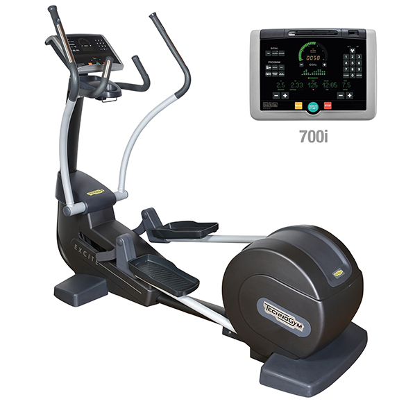 TechnoGym Crosstrainer Synchro Excite+ 700i Schwarz gebraucht BBTGSE700IZW