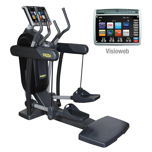 TechnoGym Crosstrainer Vario Excite+ 700 Visioweb Schwarz gebraucht BBTGVE700VZW