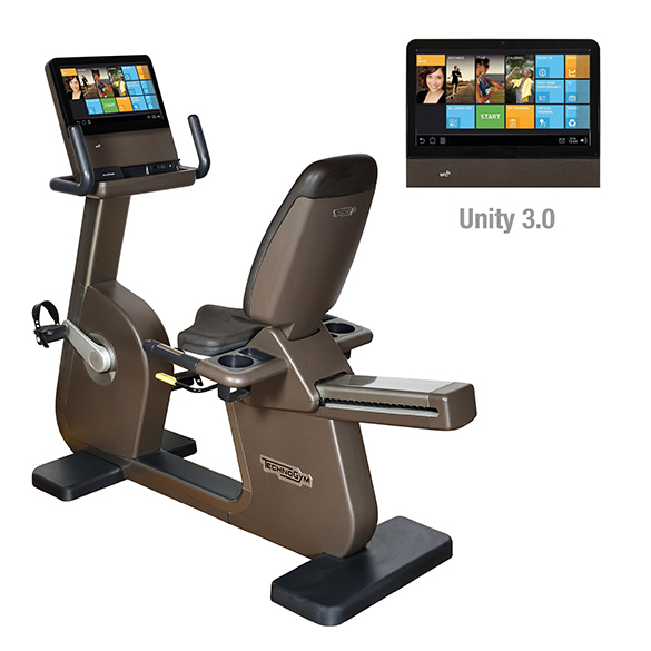 Technogym Liegeergometer Artis Recline Unity 3.0 gebraucht BBTGARU3