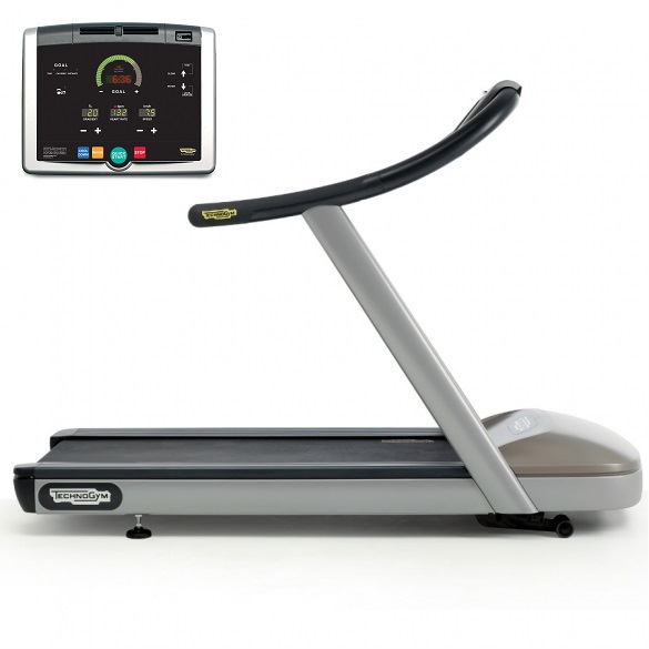 TechnoGym Laufband Jog Now Excite+ 500i Silber gebraucht BBTGJNE500IZI