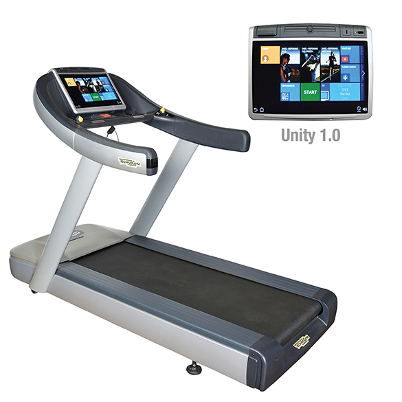 Technogym Laufband Excite+ Run Now 700 Unity Silber gebraucht BBTGERN700UZI