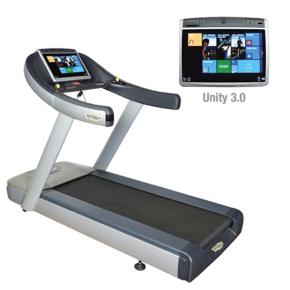 Technogym Laufband Excite+ Run Now 700 Unity 3.0 Silber gebraucht BBTGERN700U3ZI