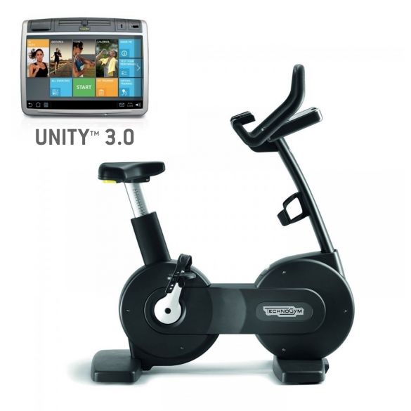 Technogym Heimtrainer Excite+ New Bike 700 Unity 3.0 Schwarz gebraucht BBTGENB700U3ZW