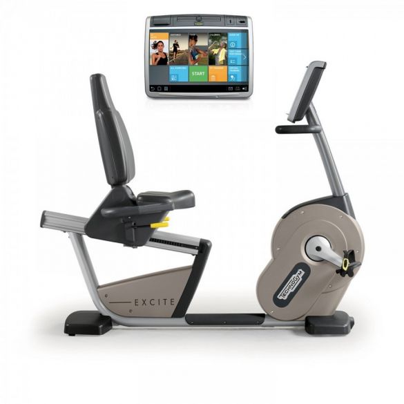 Technogym Liegeergometer Excite+ New Recline 700 Unity Silber gebraucht BBTGENR700UZI