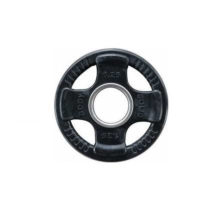 Body-Solid Olympia Hantelscheibe Rubber 1.25 kg ORTK1-25