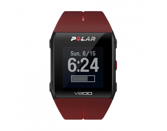 Polar V800 GPS sportuhr mit herzfrequenz-sensor Rot PV800rood