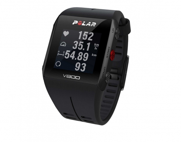Polar V800 GPS sportuhr mit herzfrequenz-sensor Schwarz PV800zwart