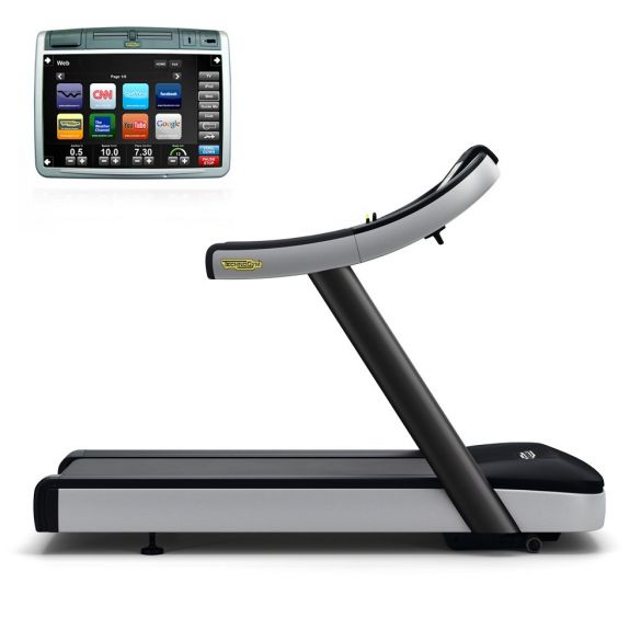 Technogym Laufband Run Now Excite + 700 Visioweb Schwarz gebraucht BBTGRNE700VLCDTVIZW