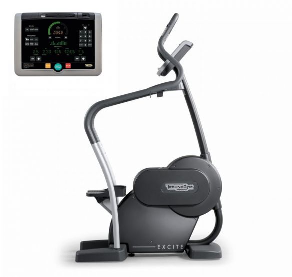 Technogym Stepper Step Excite+ 700i Schwarz gebraucht BBTGSTE700IZW